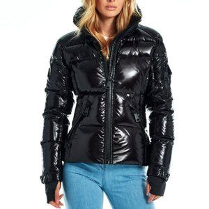 SAM. Freestyle Down Puffer Jacket, jet black, size medium